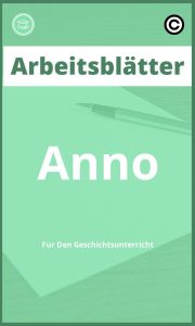 Anno Für Den Geschichtsunterricht Arbeitsblätter PDF Lösungen