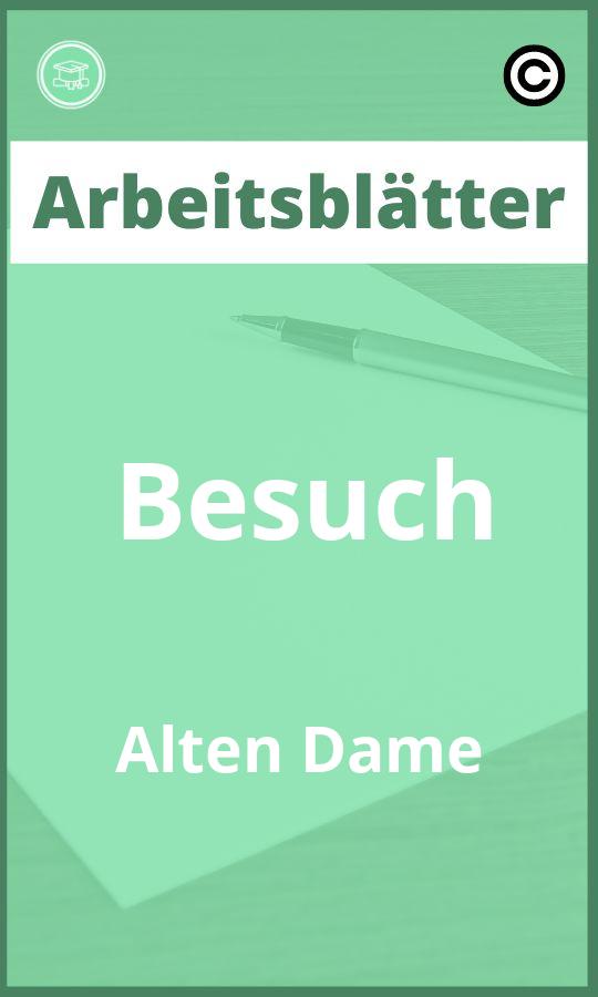 Arbeitsblätter Besuch Alten Dame PDF Lösungen