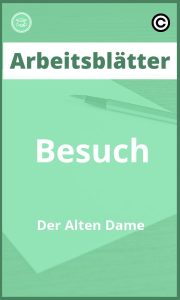 Arbeitsblätter Besuch Der Alten Dame PDF Lösungen