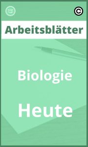 Arbeitsblätter Biologie Heute PDF mit Lösungen