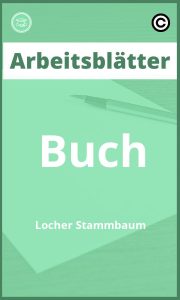 Buch Löcher Stammbaum Arbeitsblätter PDF Lösungen