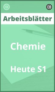 Arbeitsblätter Chemie Heute S1 Lösungen PDF