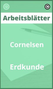 Cornelsen Erdkunde Arbeitsblätter mit Lösungen PDF