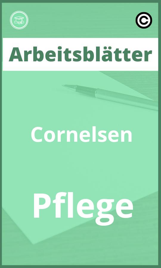 Cornelsen Pflege Arbeitsblätter mit Lösungen PDF