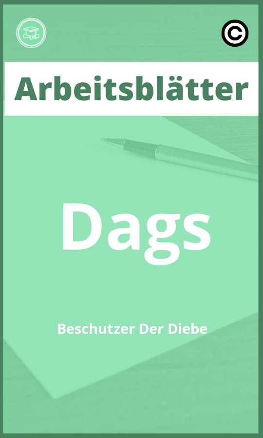 Arbeitsblätter Dags Beschützer Der Diebe Lösungen PDF