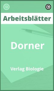 Arbeitsblätter Dorner Verlag Biologie Lösungen PDF