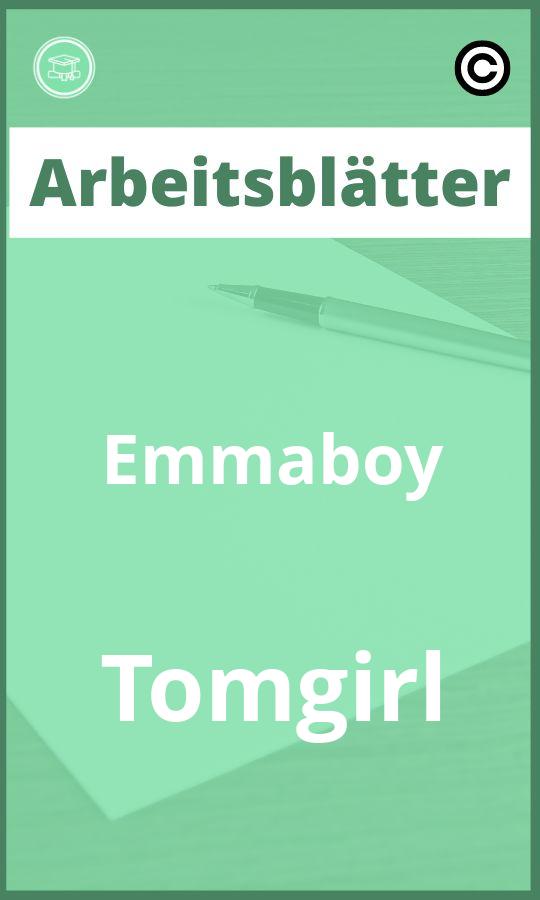 Emmaboy Tomgirl Arbeitsblätter PDF Lösungen