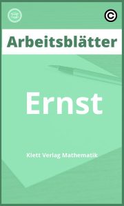 Ernst Klett Verlag Mathematik Arbeitsblätter PDF Lösungen