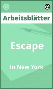 Escape In New York Arbeitsblätter PDF Lösungen