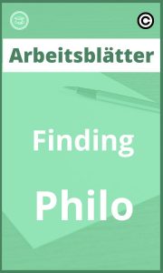 Arbeitsblätter Finding Philo PDF Lösungen