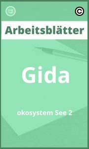 Arbeitsblätter Gida Ökosystem See 2 PDF Lösungen