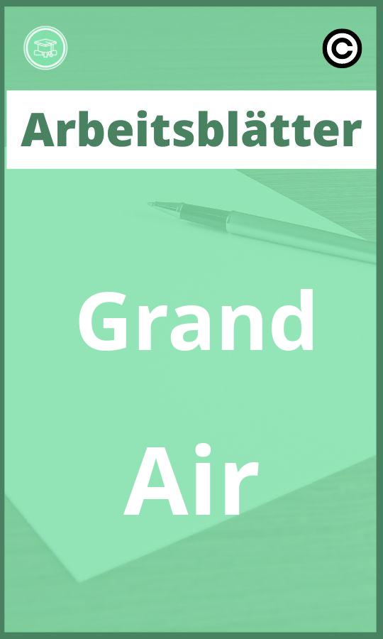 Arbeitsblätter Grand Air Lösungen PDF