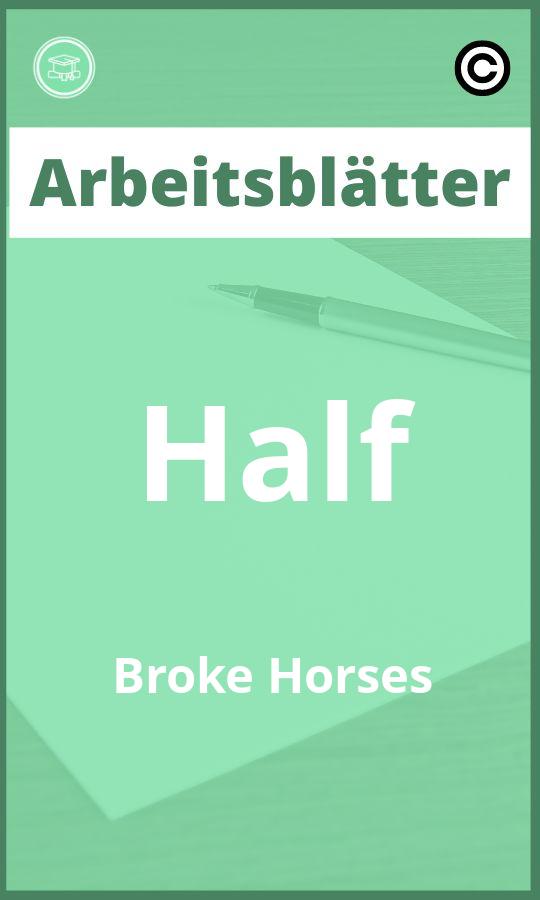 Half Broke Horses Arbeitsblätter Lösungen PDF