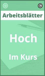 Hoch Im Kurs Arbeitsblätter PDF Lösungen