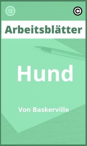 Hund Von Baskerville Arbeitsblätter PDF Lösungen