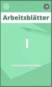 Arbeitsblätter I Care Krankheitslehre Lösungen PDF