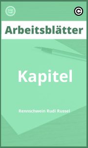 Arbeitsblätter Kapitel Rennschwein Rudi Rüssel mit Lösungen PDF