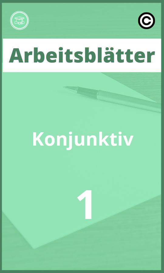 Arbeitsblätter Konjunktiv 1 Lösungen PDF