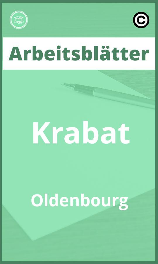 Krabat Oldenbourg Arbeitsblätter Lösungen PDF