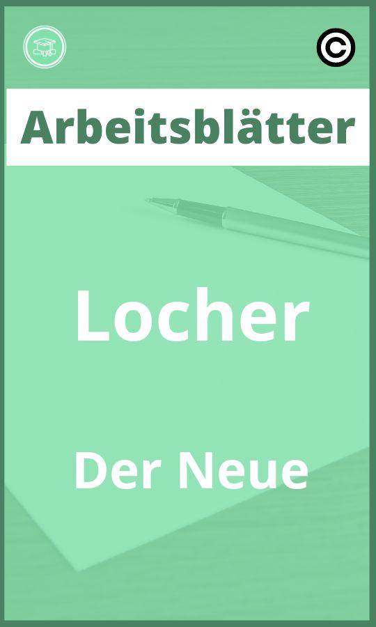 Arbeitsblätter Löcher Der Neue PDF Lösungen