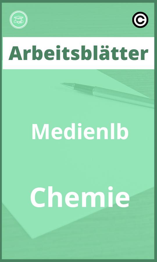 Medienlb Chemie Arbeitsblätter mit Lösungen PDF