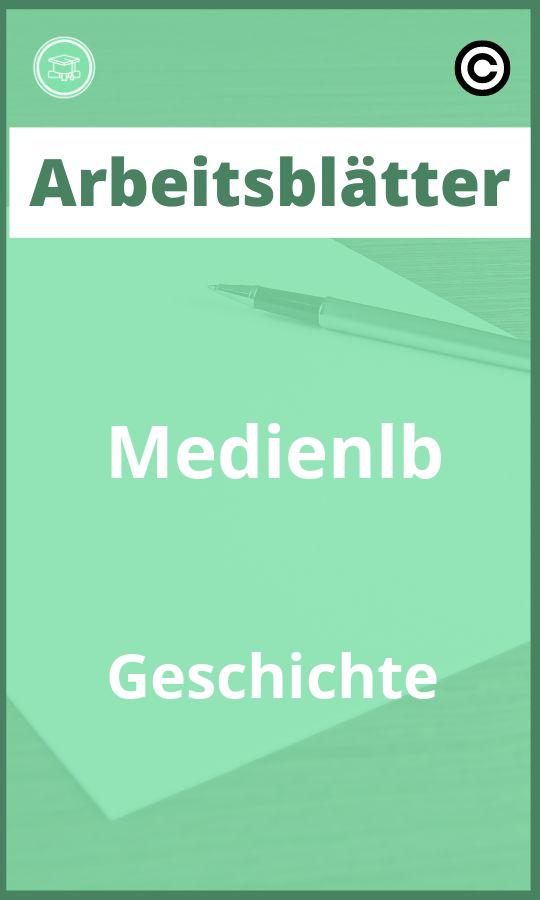 Medienlb Geschichte Arbeitsblätter PDF Lösungen