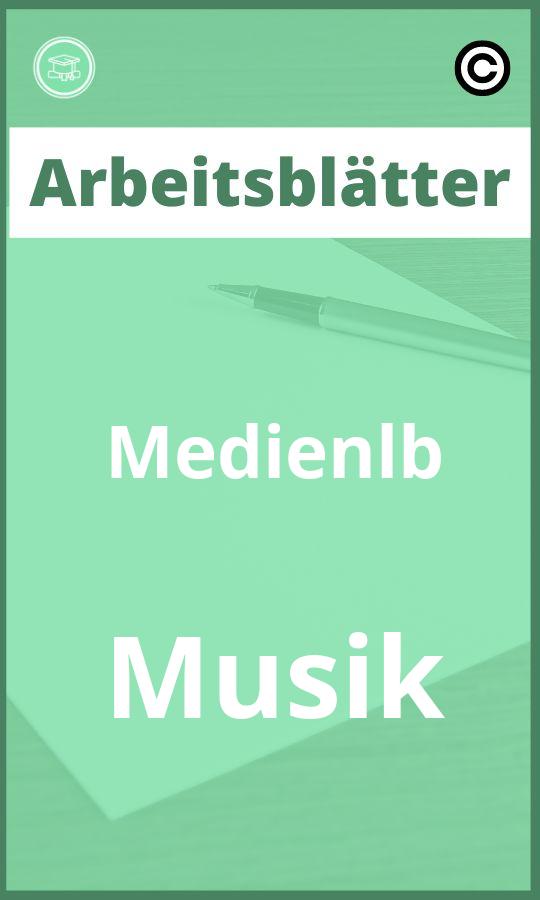 Medienlb Musik Arbeitsblätter PDF mit Lösungen