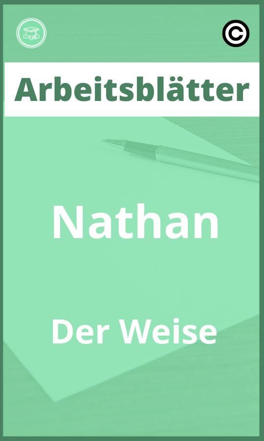 Arbeitsblätter Nathan Der Weise Lösungen PDF