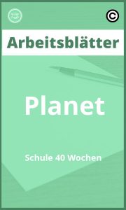 Arbeitsblätter Planet Schule 40 Wochen mit Lösungen PDF