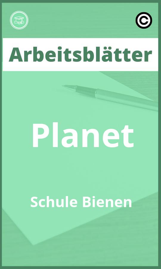 Arbeitsblätter Planet Schule Bienen PDF Lösungen