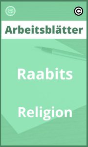 Arbeitsblätter Raabits Religion PDF Lösungen