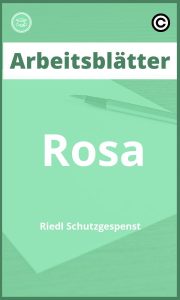 Rosa Riedl Schutzgespenst Arbeitsblätter PDF Lösungen