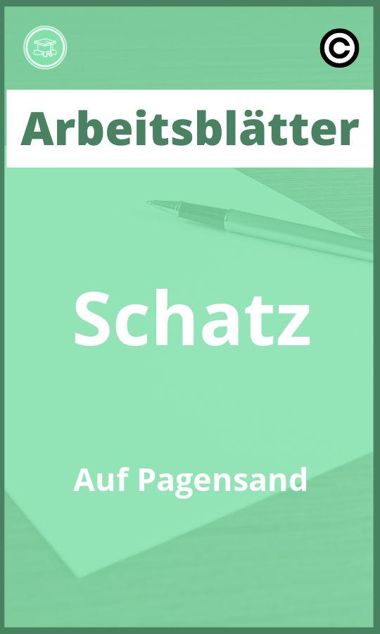 Schatz Auf Pagensand Arbeitsblätter PDF mit Lösungen