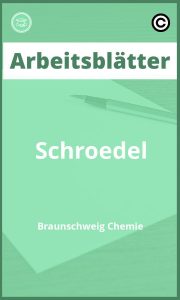 Schroedel Braunschweig Chemie Arbeitsblätter PDF mit Lösungen