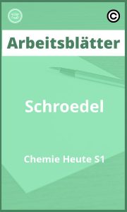 Schroedel Chemie Heute S1 Arbeitsblätter mit Lösungen PDF