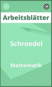 Arbeitsblätter Schroedel Mathematik PDF mit Lösungen