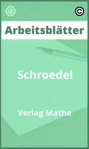 Arbeitsblätter Schroedel Verlag Mathe PDF mit Lösungen