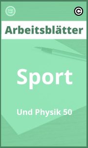 Arbeitsblätter Sport Und Physik 50 mit Lösungen PDF