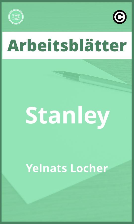 Stanley Yelnats Löcher Arbeitsblätter Lösungen PDF