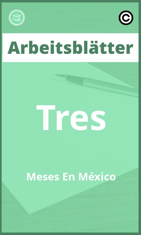 Tres Meses En México Arbeitsblätter mit Lösungen PDF