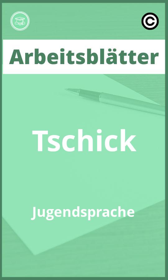 Tschick Jugendsprache Arbeitsblätter PDF mit Lösungen