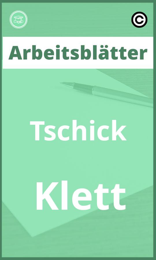 Arbeitsblätter Tschick Klett PDF mit Lösungen