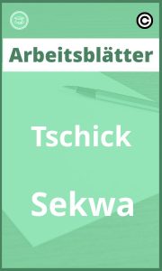 Tschick Sekwa Arbeitsblätter PDF mit Lösungen