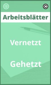 Arbeitsblätter Vernetzt Gehetzt PDF Lösungen