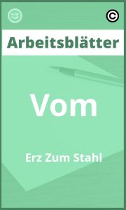 Arbeitsblätter Vom Erz Zum Stahl PDF Lösungen