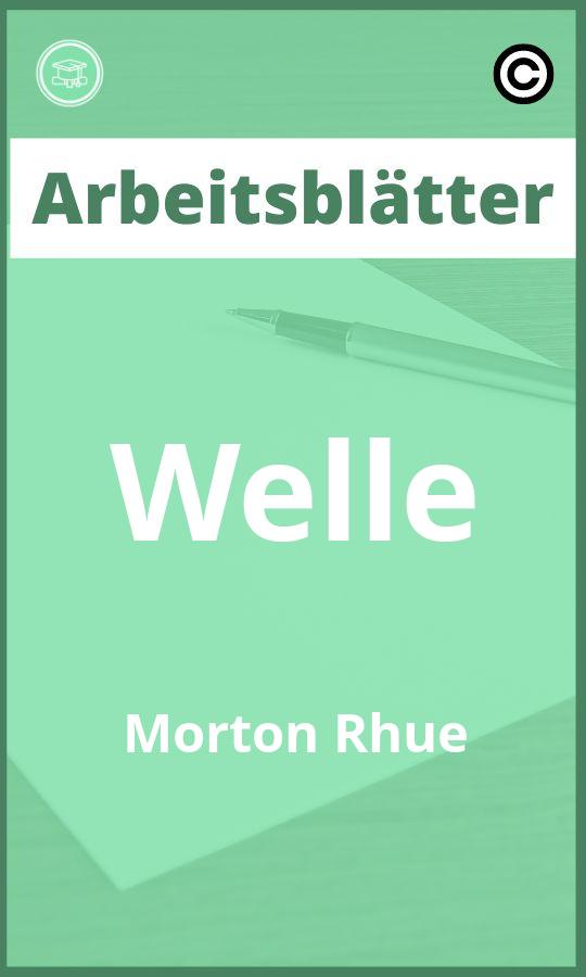 Welle Morton Rhue Arbeitsblätter PDF mit Lösungen