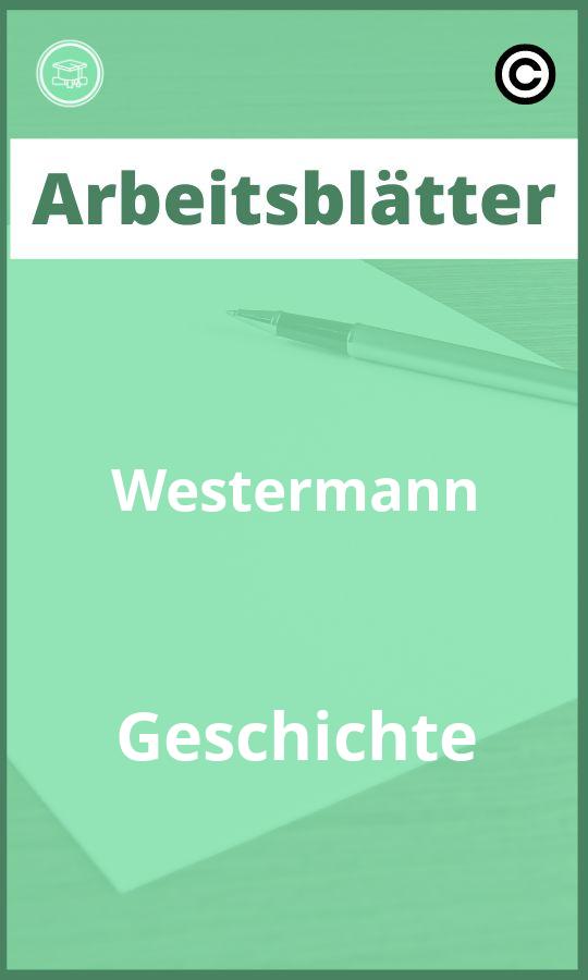 Westermann Geschichte Arbeitsblätter PDF mit Lösungen