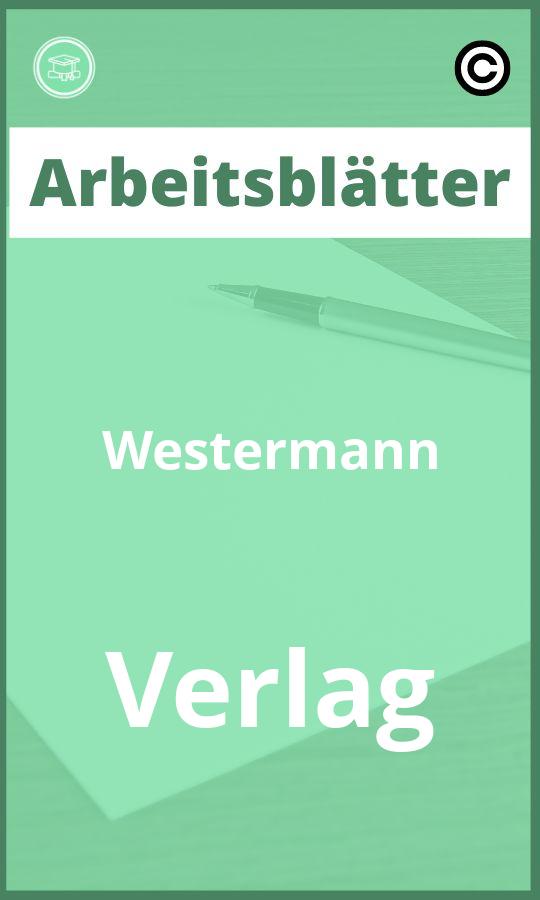 Arbeitsblätter Westermann Verlag Lösungen PDF