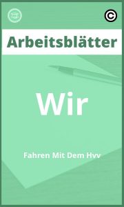 Arbeitsblätter Wir Fahren Mit Dem Hvv Lösungen PDF