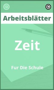 Zeit Für Die Schule Arbeitsblätter Lösungen PDF